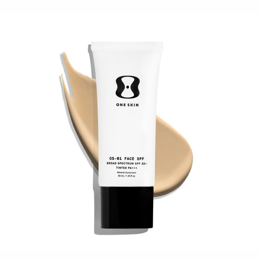 OneSkin FACE SPF OS-01 Peptide Broad Spectrum SPF 30+ Mineral Sunscreen- Scientifically Proven to Protect Skin from UV Aging, Includes Potent Antioxidants