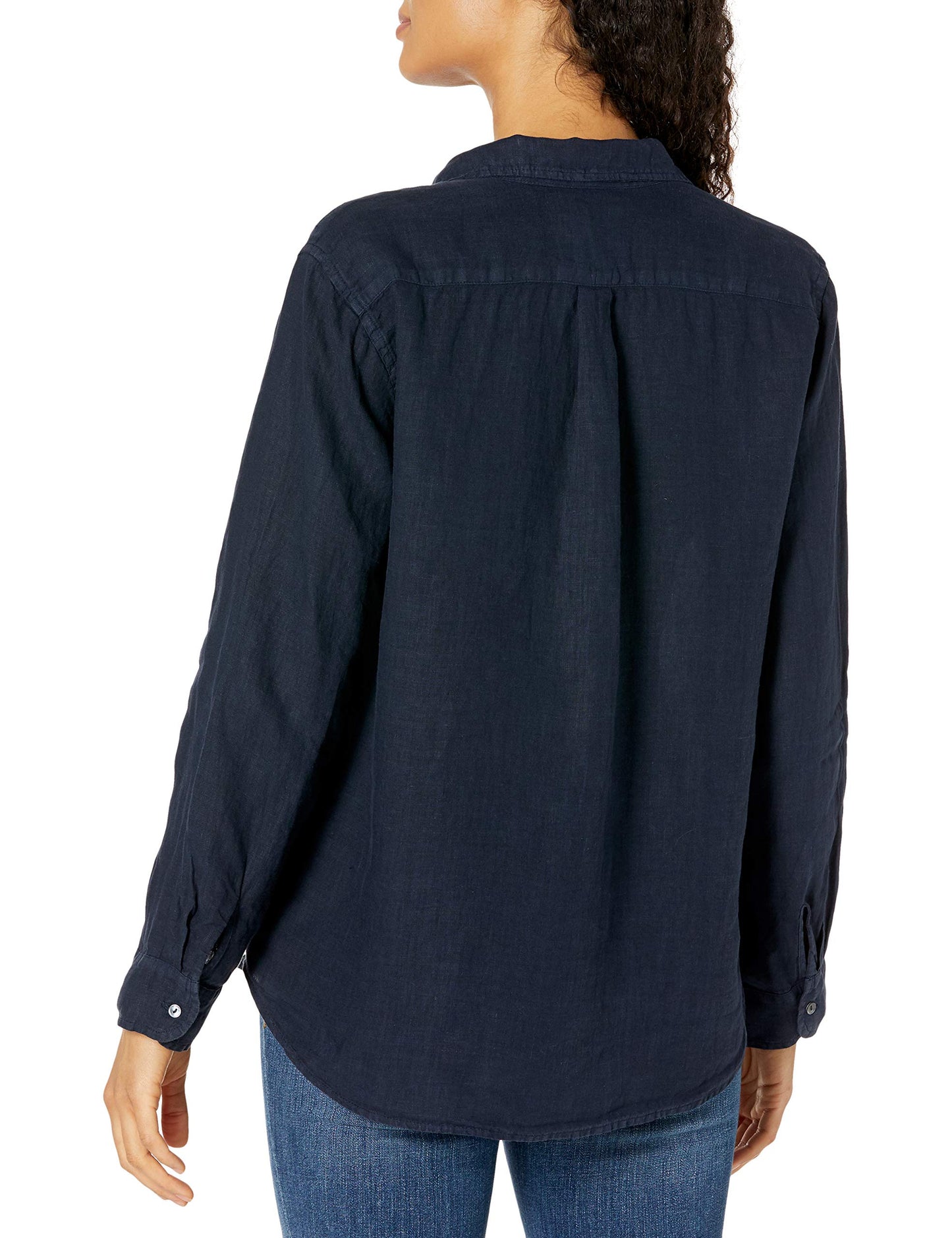 Velvet by Graham & Spencer Women's Mulholland by Jenny Graham Woven Linen Button Down