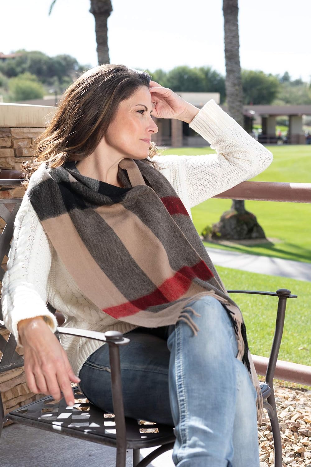 Women's 100% Virgin Wool Scarf