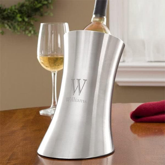 Personalization Universe Double-Walled Insulated Stainless Steel Wine Chiller