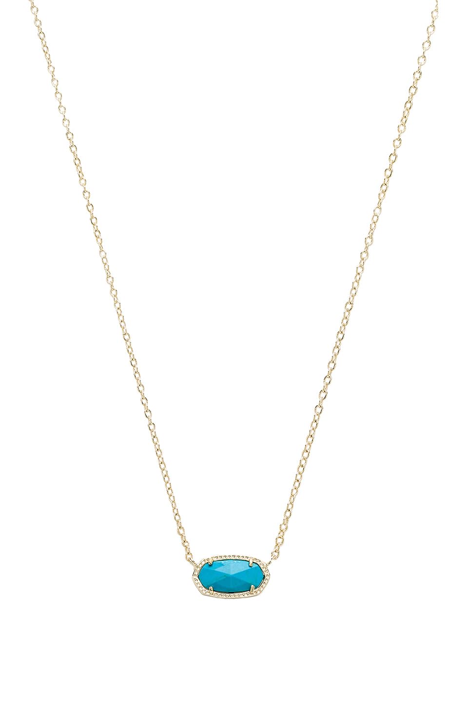 Kendra Scott Elisa Pendant Necklace for Women, Fashion Jewelry, 14k Gold-Plated