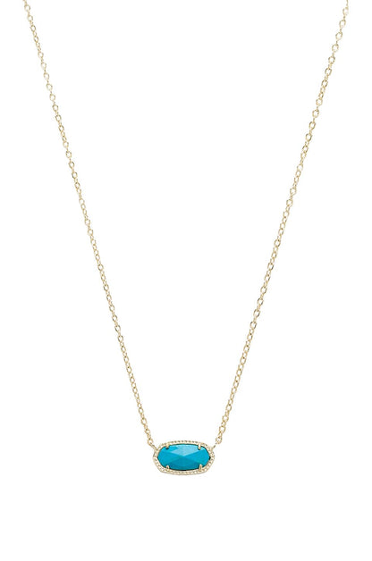 Kendra Scott Elisa Pendant Necklace for Women, Fashion Jewelry, 14k Gold-Plated