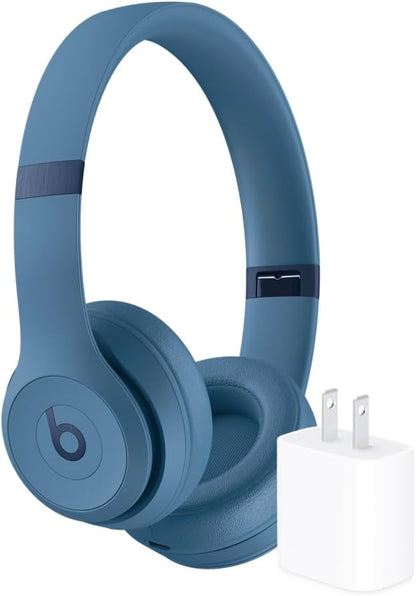 Beats Solo 4 - Wireless On-Ear Bluetooth Headphones, Up to 50-Hour Battery Life, Ultra-Lightweight Comfort, Powerful and Balanced Sound, Apple & Android Compatible - Amazon Exclusive Metallic Pink