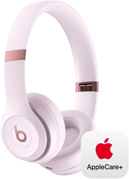 Beats Solo 4 - Wireless On-Ear Bluetooth Headphones, Up to 50-Hour Battery Life, Ultra-Lightweight Comfort, Powerful and Balanced Sound, Apple & Android Compatible - Amazon Exclusive Metallic Pink