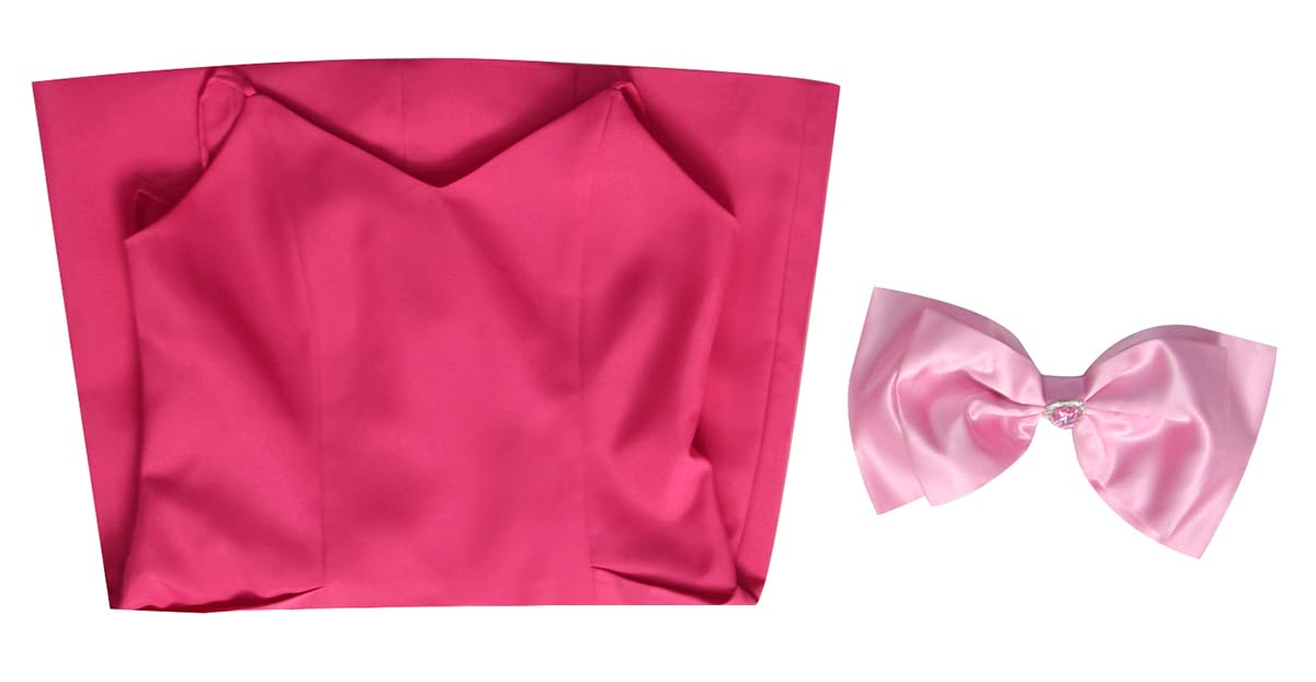 Elle Woods Pink Spaghetti Strap Mini Dress