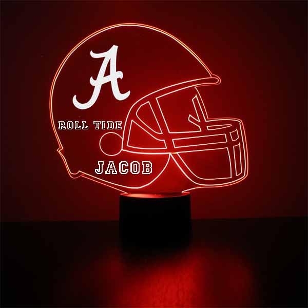 Custom University of Alabama Crimson Tide Football LED Sign | Made in The USA