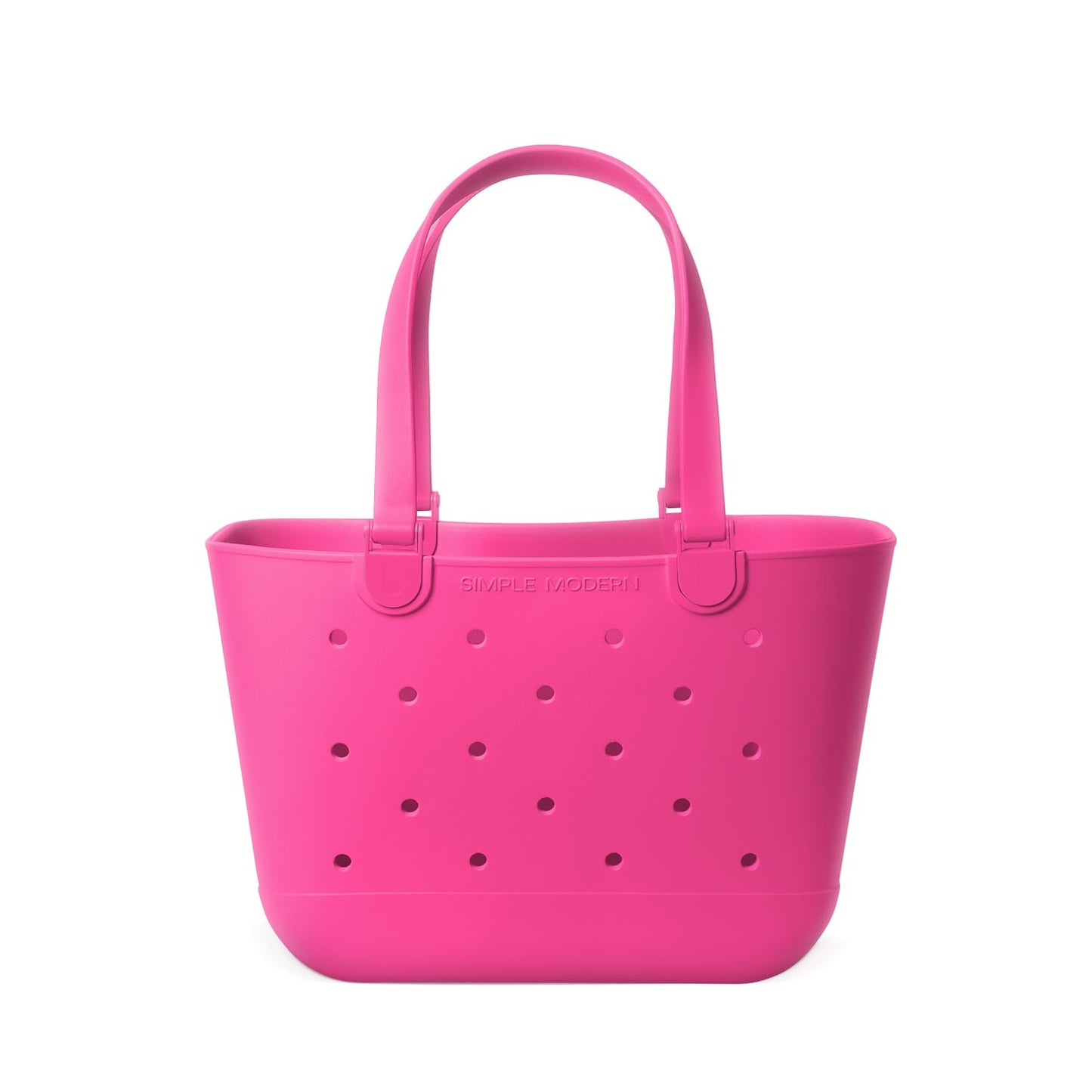 Simple Modern Waterproof Rubber Beach Bag | Large | Black