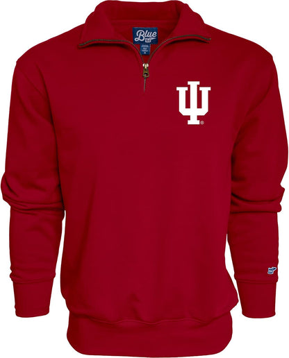 Blue 84 NCAA mens Quarter Zip Sweatshirt Icon