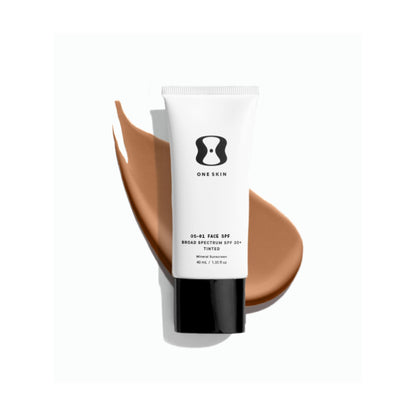 OneSkin FACE SPF OS-01 Peptide Broad Spectrum SPF 30+ Mineral Sunscreen- Scientifically Proven to Protect Skin from UV Aging, Includes Potent Antioxidants