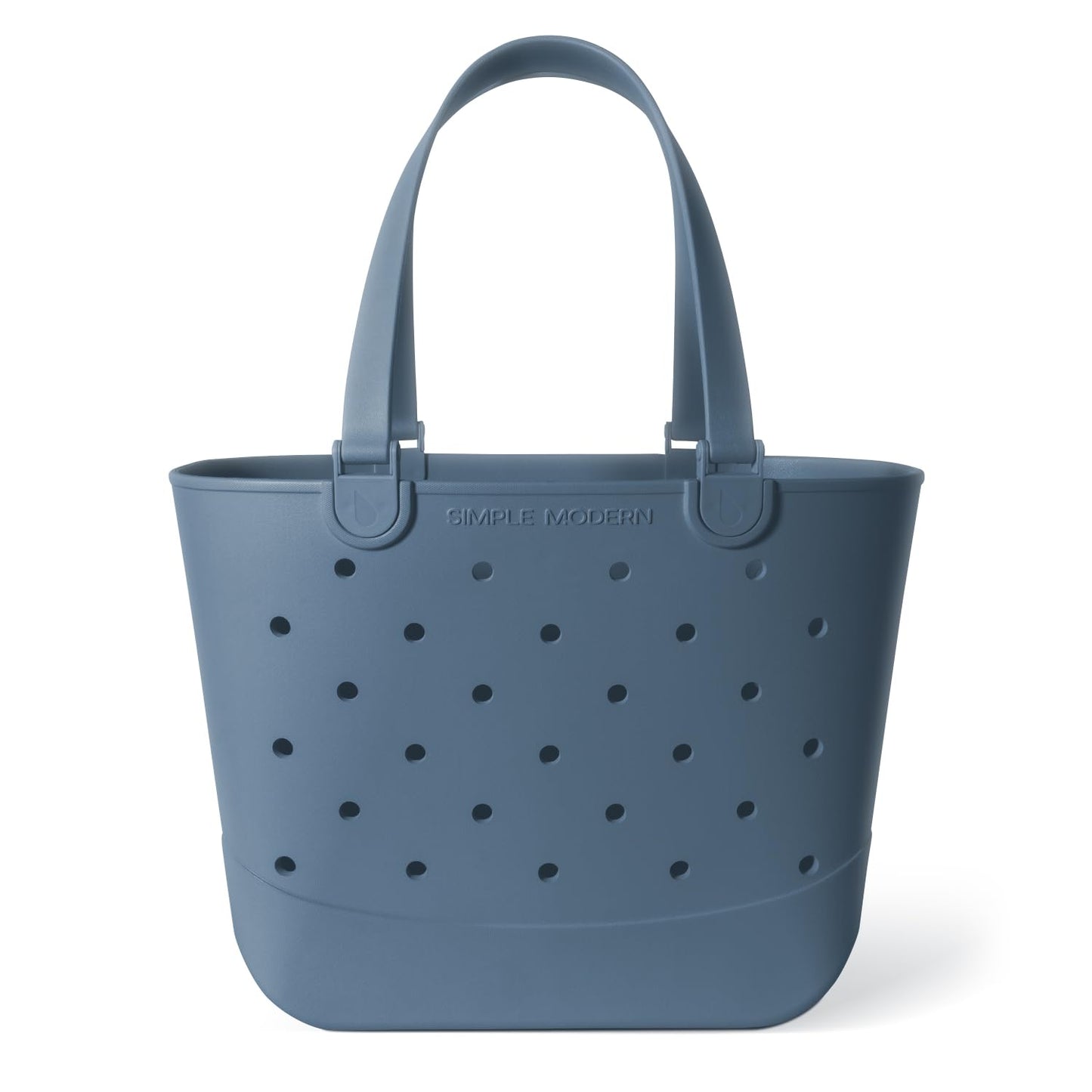 Simple Modern Waterproof Rubber Beach Bag | Large | Black