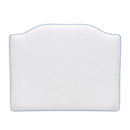 Dorm Headboard | White Headboard Pillow  : Blue