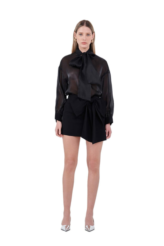 Endless Rose Women's Bow Mini Skort