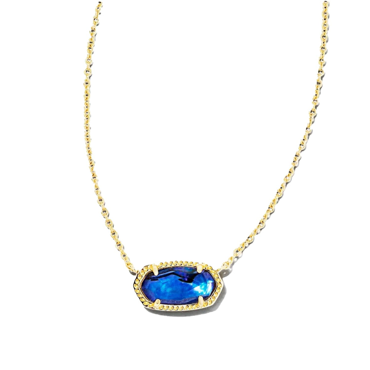 Kendra Scott Elisa Pendant Necklace for Women, Fashion Jewelry, 14k Gold-Plated