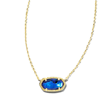 Kendra Scott Elisa Pendant Necklace for Women, Fashion Jewelry, 14k Gold-Plated