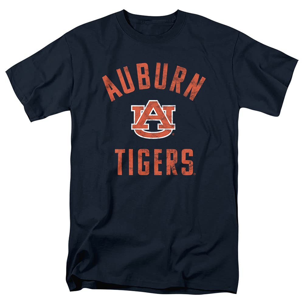 Auburn University Official Distressed Primary Unisex Adult T Shirt