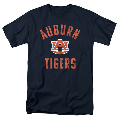 Auburn University Official Distressed Primary Unisex Adult T Shirt