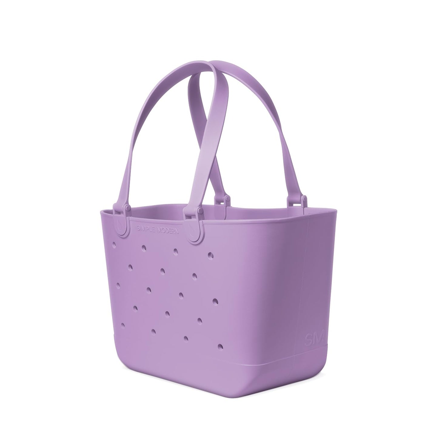 Simple Modern Waterproof Rubber Beach Bag | Large | Black