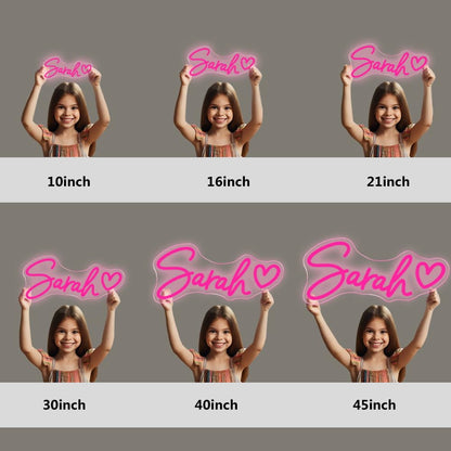 Large Good Vibes Only Neon Signs for Wall Decor -56.57" x 13.5" Pink