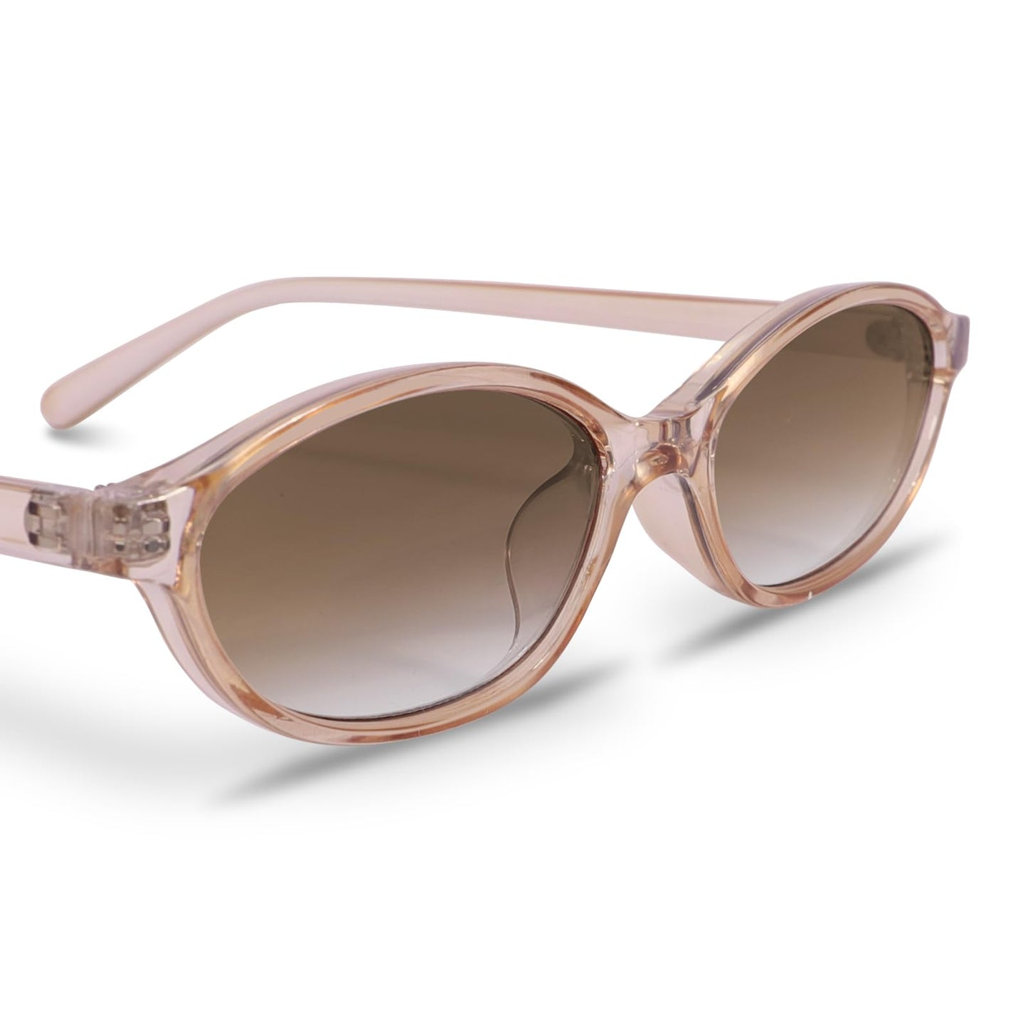 GUVIVI Retro Oval Sunglasses for Women