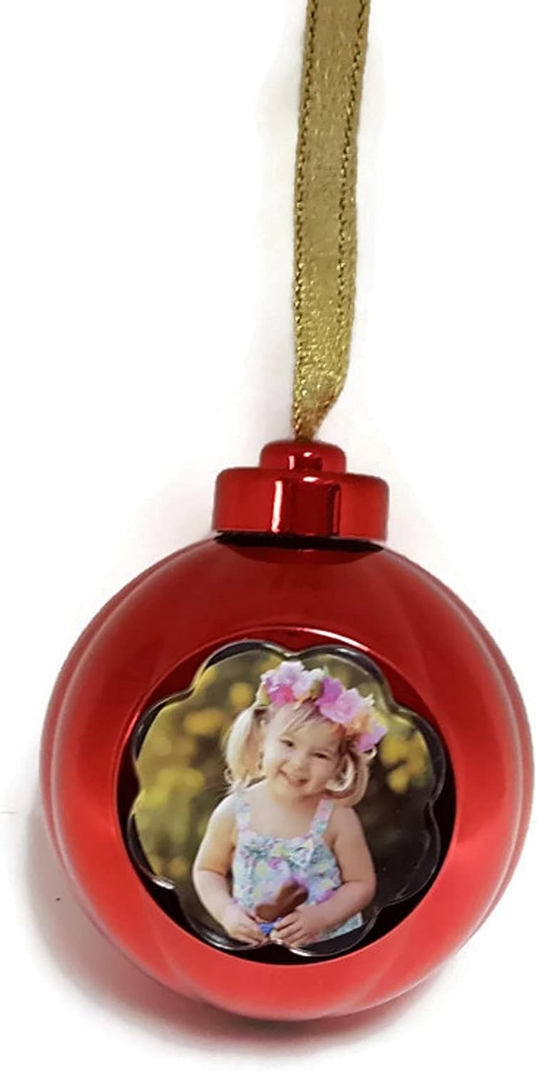 15 Second Recordable Red Christmas Holiday Ornament