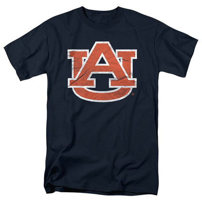 Auburn University Official Distressed Primary Unisex Adult T Shirt