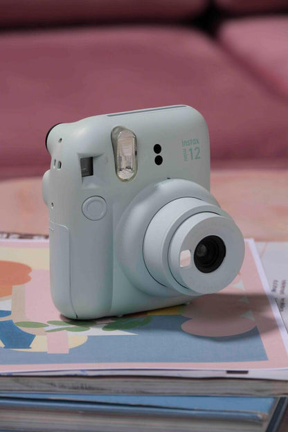 Fujifilm Instax Mini 12 Instant Film Camera, Clay White