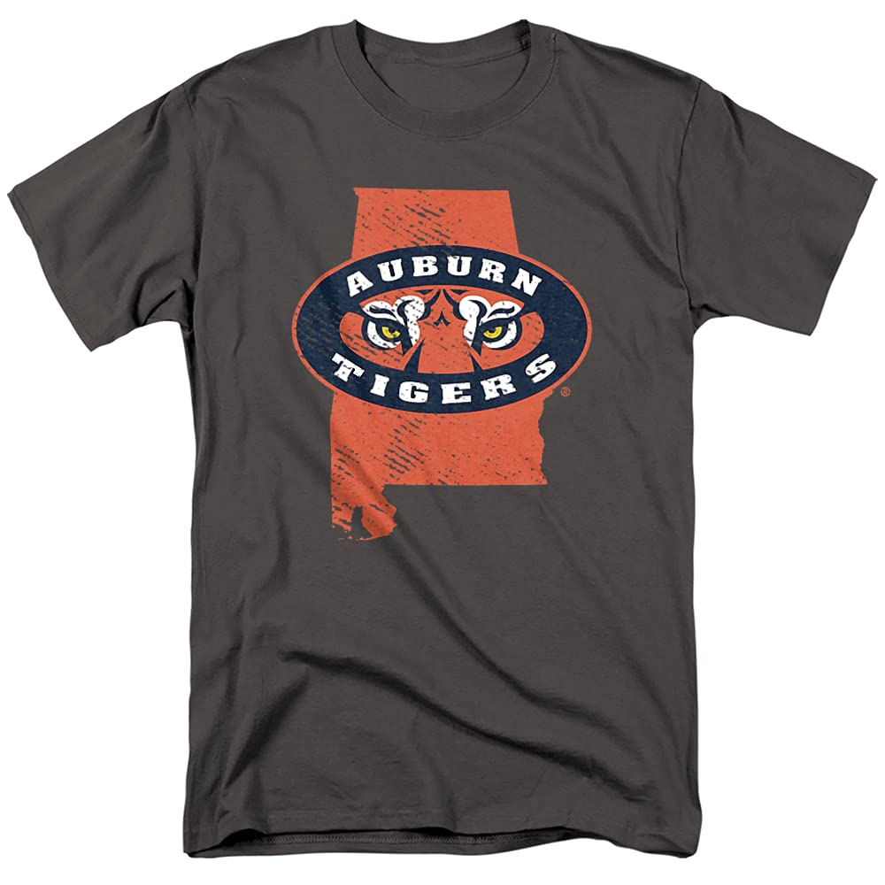 Auburn University Official Distressed Primary Unisex Adult T Shirt
