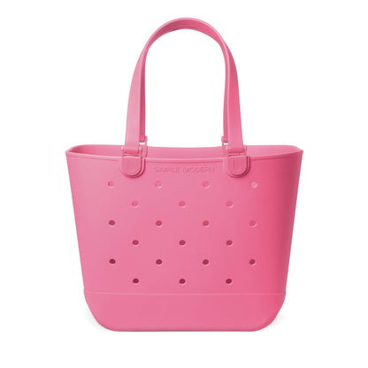 Simple Modern Waterproof Rubber Beach Bag | Large | Black