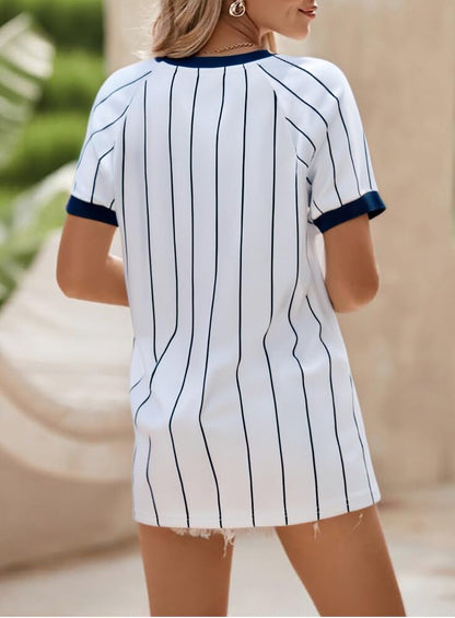 Baseball Shirt Women Baseball Mom Shirts Baseball Game Day Top