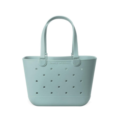 Simple Modern Waterproof Rubber Beach Bag | Large | Black
