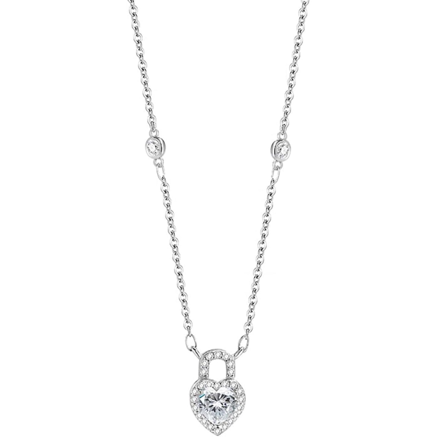 14K Gold Heart-Shaped Necklace for Women, 0.8ct D-color Round Cut Diamond Pendant, Elegant Jewelry for Any Occasion, Ideal Gift for Your Beloved Wife