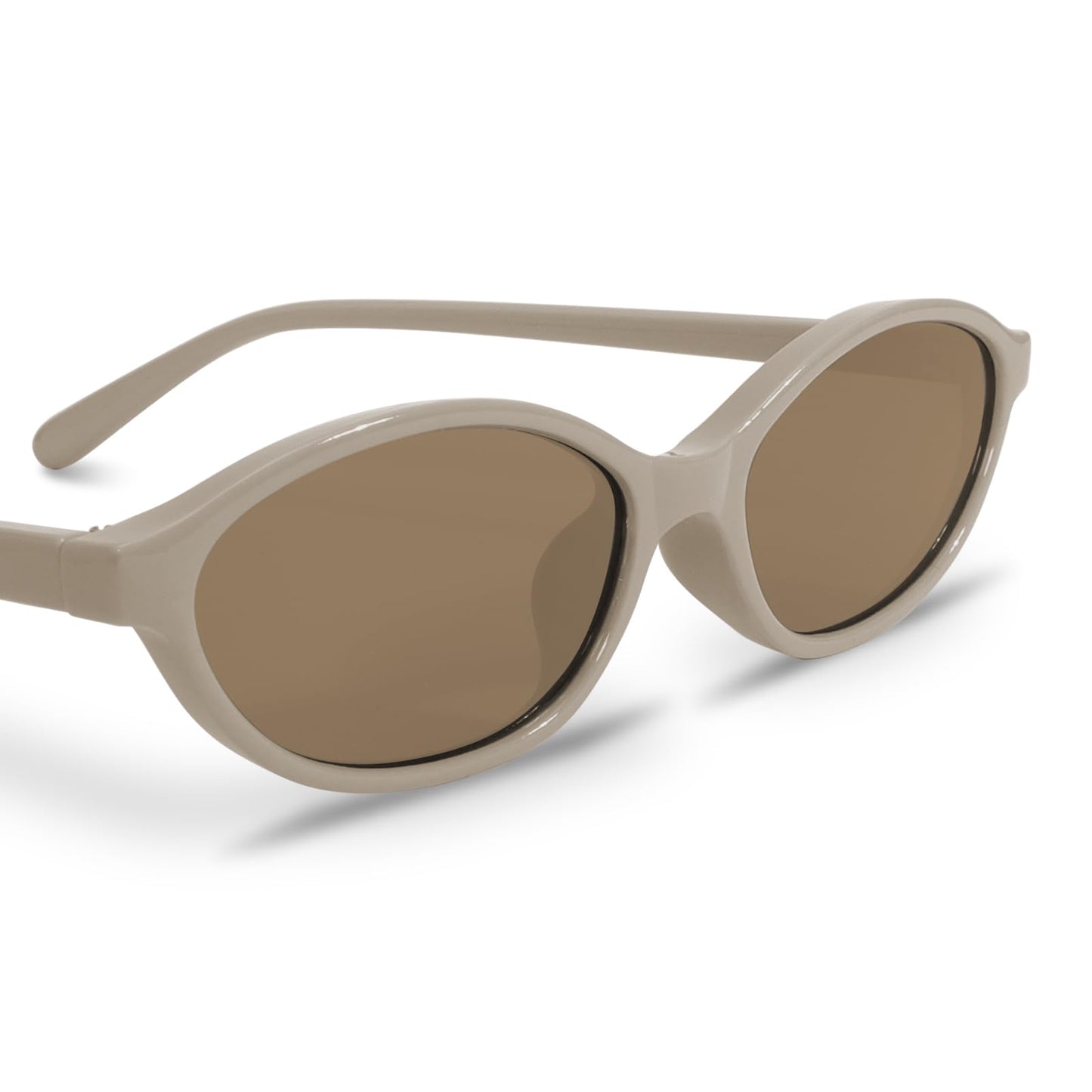 GUVIVI Retro Oval Sunglasses for Women