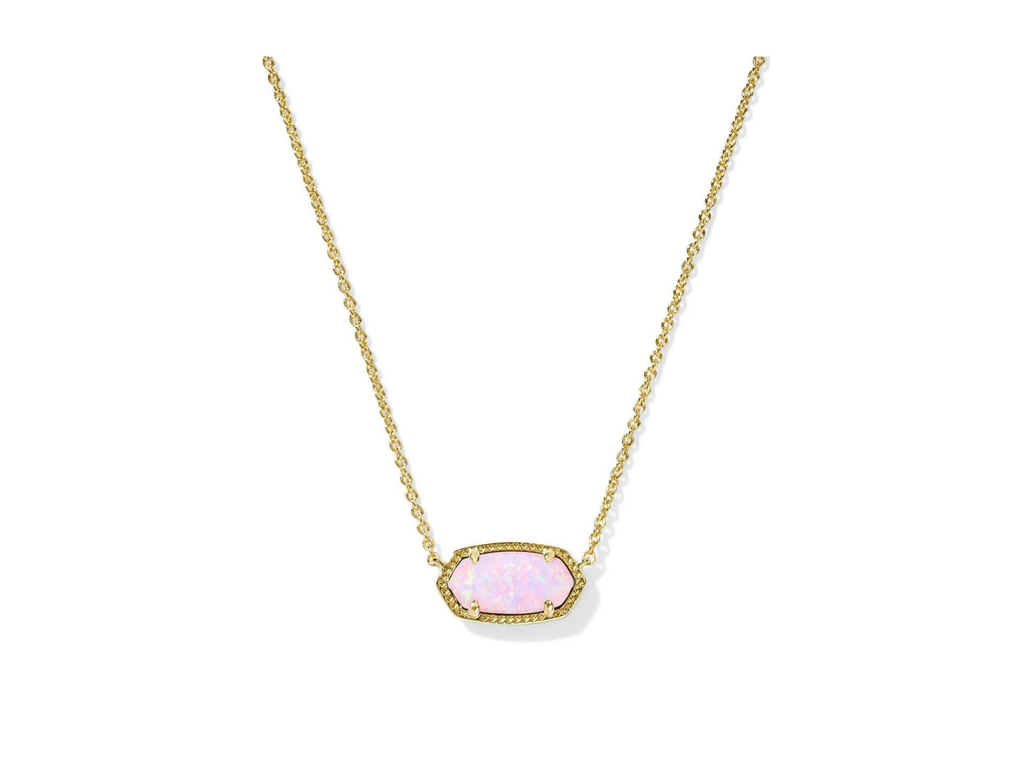 Kendra Scott Elisa Pendant Necklace for Women, Fashion Jewelry, 14k Gold-Plated