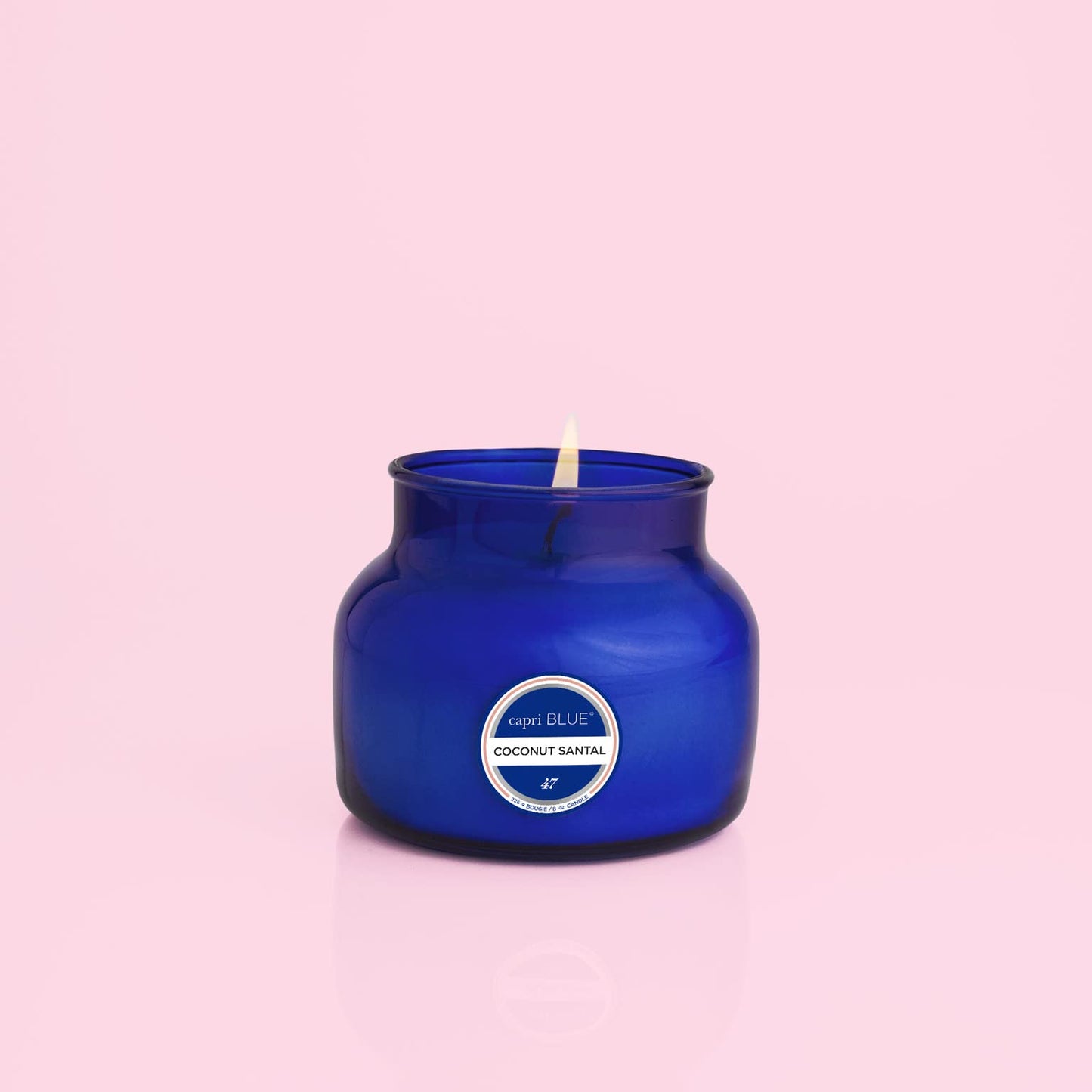 Capri Blue Scented Candles - Soy Candle Wax Blend - Jar Candles - Blue Candle Gifts for Women & Men - Luxury Candles for Home Scented with Vanilla, Bergamot & Sandalwood - Havana Vanilla (19 oz)