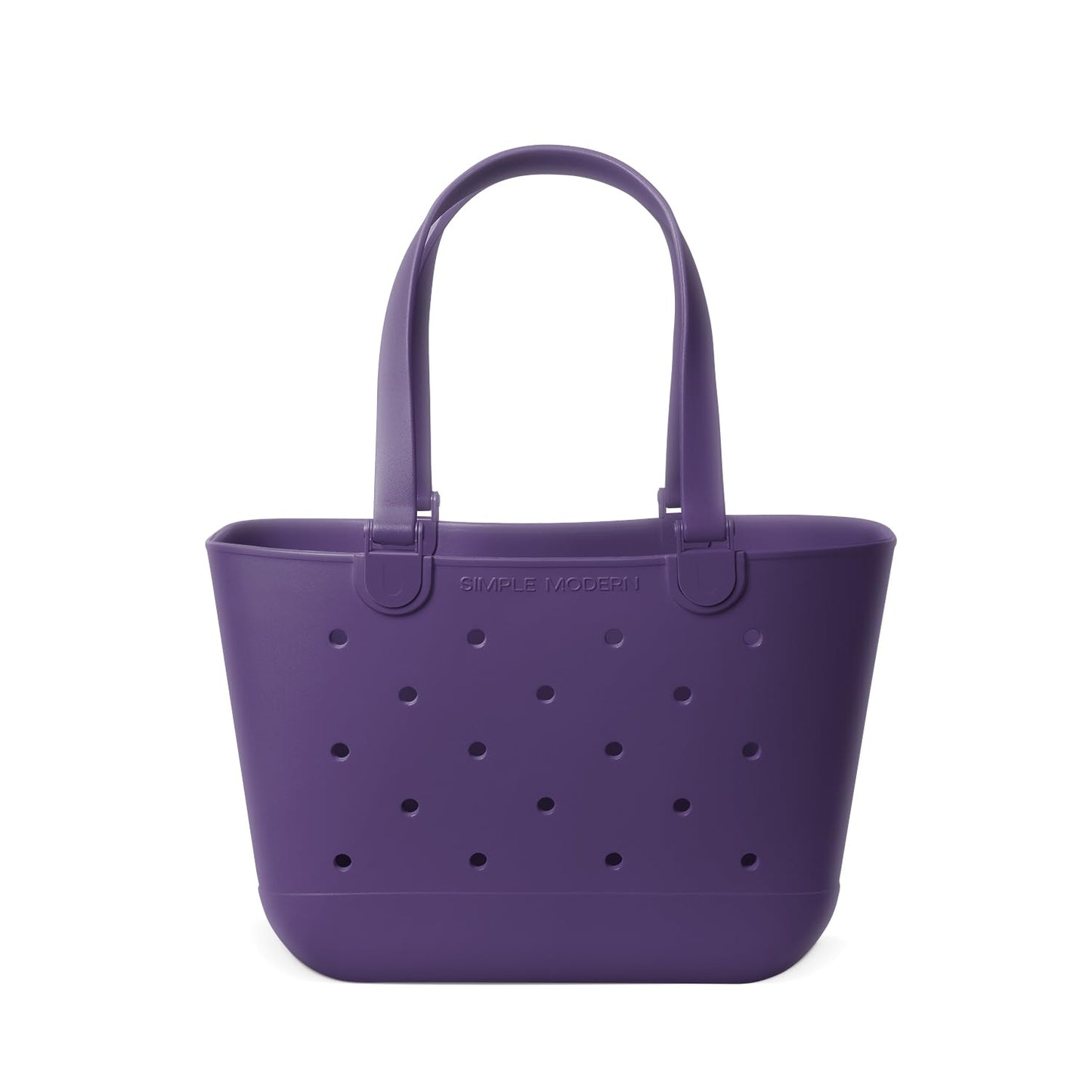 Simple Modern Waterproof Rubber Beach Bag | Large | Black