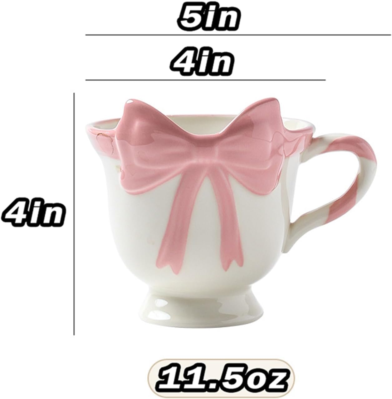 Bow Coffee Mug 12oz
