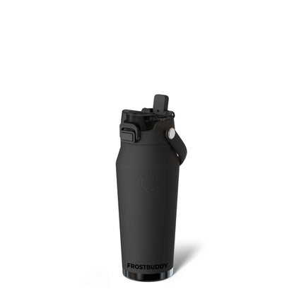 Frost Buddy 24oz Insulated Water Bottle - Straw & Chug Lid - Leak-Proof | Sip-or-chug dual lid | Ice-cold for 24+ hours | Cup-holder friendly
