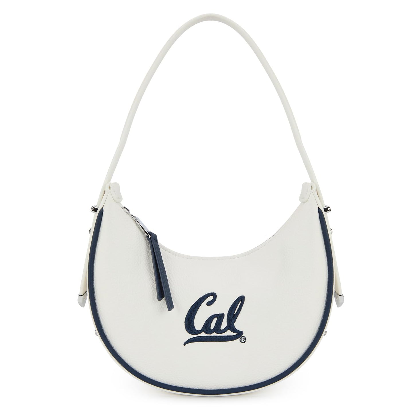 NCAA Crescent Shoulder Bag for Women, Half Moon Clutch Purses for Birthday/Graduation Gifts