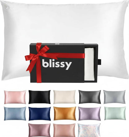 Blissy Silk Pillowcase - 100% Pure Mulberry Silk