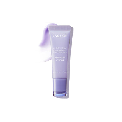LANEIGE Lip Glowy Balm: Sheer Tinted Lip Treatment Balm Tube with Shea & Murumuru Butters for Hydrating, Moisturizing, Glossy, Non-Sticky Shine, Berry | Korean Skin Care