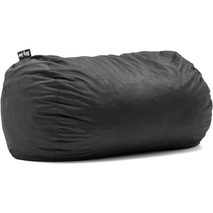 Big Joe Fuf 7Ft Giant Foam Bean Bag Chair, Oversized Couch with Removable Cover for Kids, Teens, Adults, Fog Lenox, Durable Woven Polyester, 7 Foot