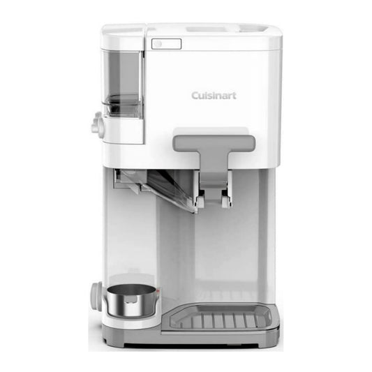 Cuisinart Soft Serve Ice Cream Machine- Mix It In Ice Cream Maker for Frozen Yogurt, Sorbet, Gelato, Drinks 1.5 Quart, White, ICE-48