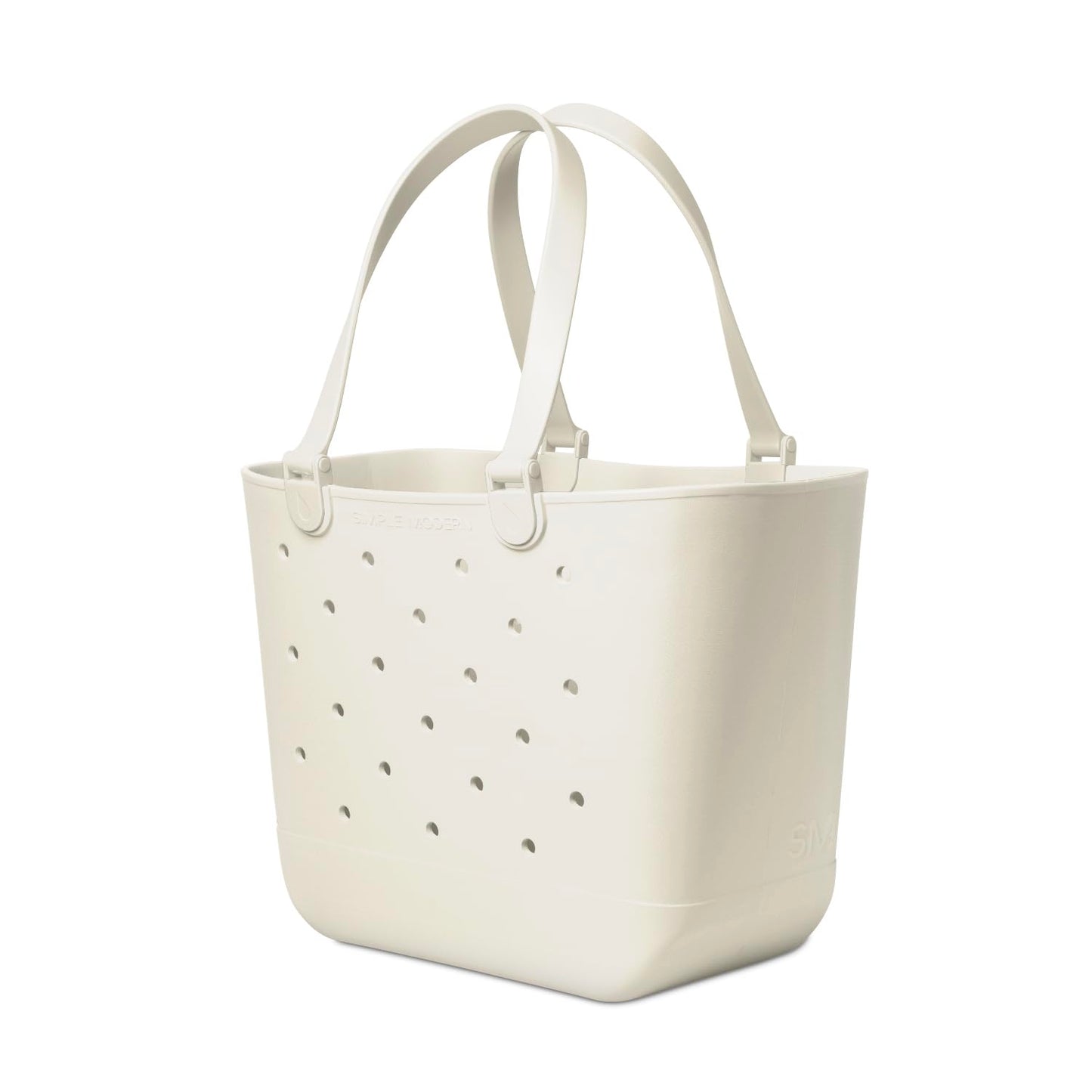 Simple Modern Waterproof Rubber Beach Bag | Large | Black