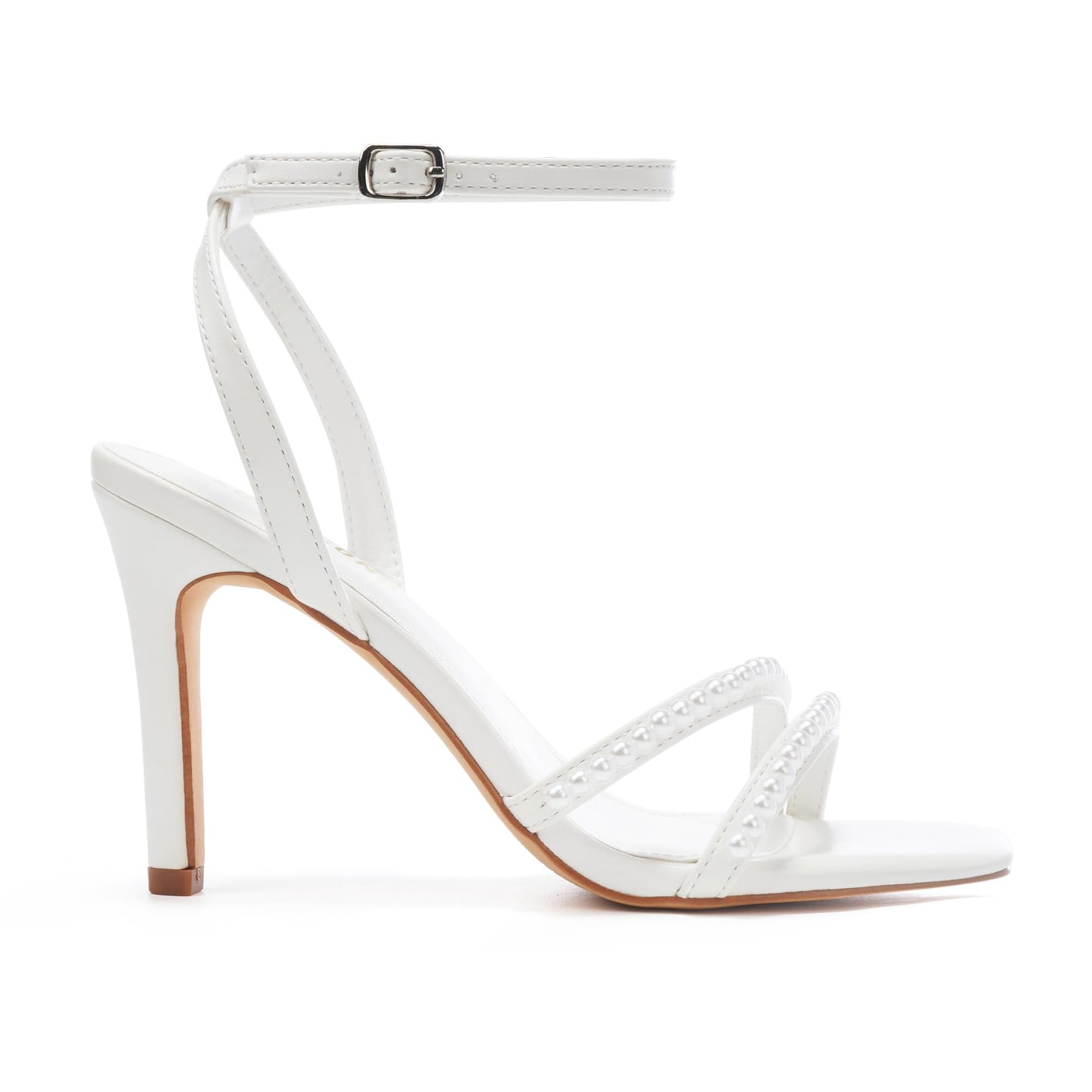LULLASONG Strappy Ankle Strap High Heels