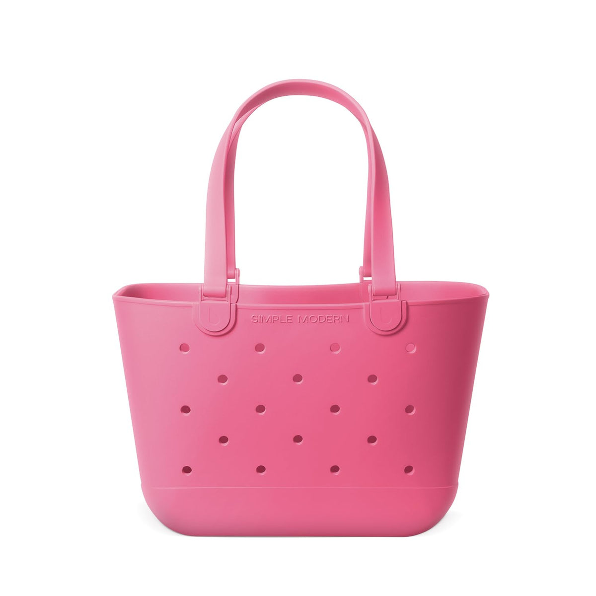 Simple Modern Waterproof Rubber Beach Bag | Large | Black