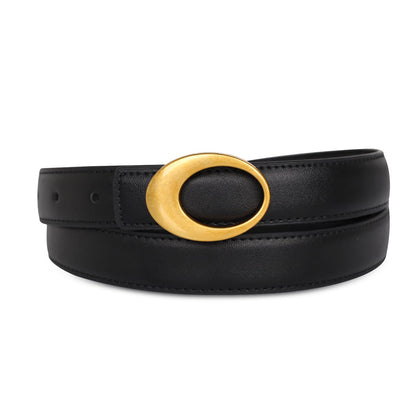Relang Women's Belts with Gold Buckle