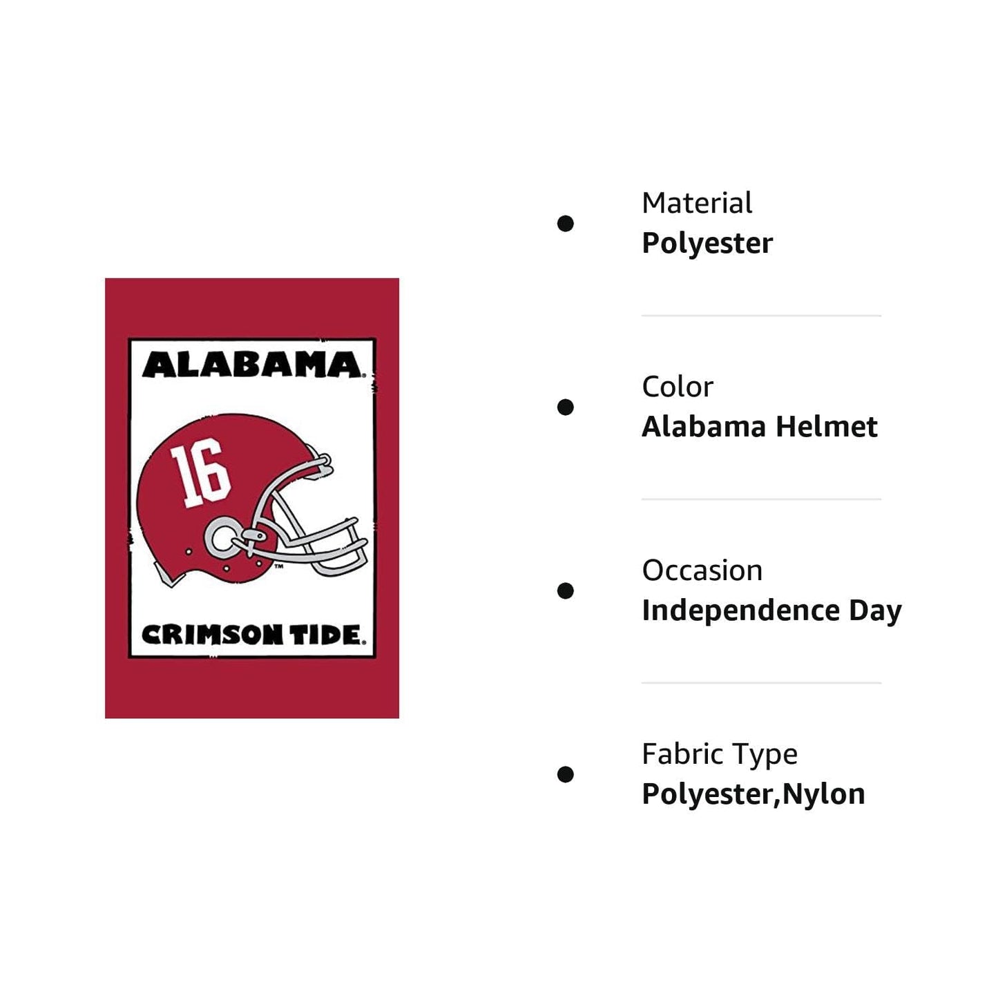 Magnolia Lane Collegiate Garden Flag (Alabama Crimson Tide House)