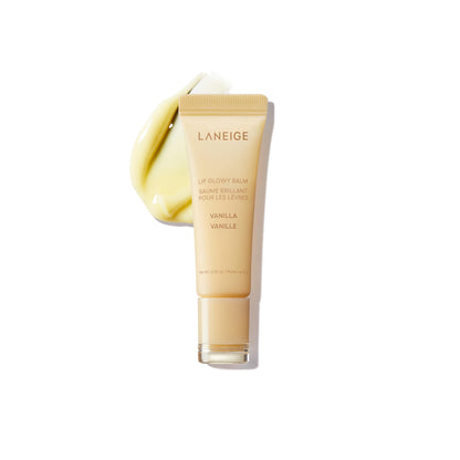 LANEIGE Lip Glowy Balm: Sheer Tinted Lip Treatment Balm Tube with Shea & Murumuru Butters for Hydrating, Moisturizing, Glossy, Non-Sticky Shine, Berry | Korean Skin Care