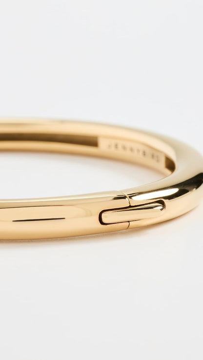 JENNY BIRD Women's Gia Bangle, High Polish Gold, One Size