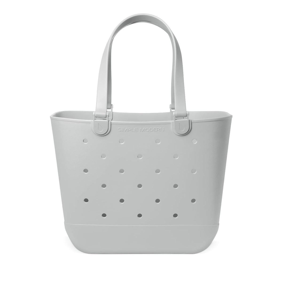 Simple Modern Waterproof Rubber Beach Bag | Large | Black
